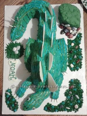 Dinosaur Birthday Cake on Coolest 3d Dinosaur Cake