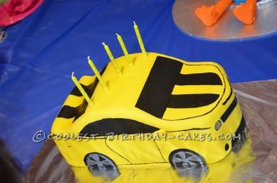Birthday Cakes  Vegas on Images Of Coolest Transformers Bumblebee 5th Birthday Cake Wallpaper