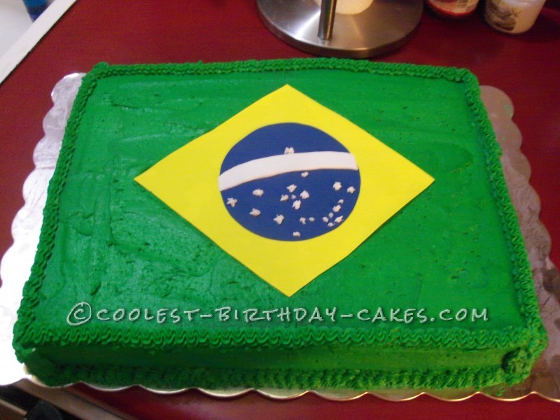 Spécial coupe du monde: découvrez la sélection des plus beaux gâteaux en forme de drapeaux nationaux. Les plus beaux gâteaux-drapeaux du Mondial 2014!